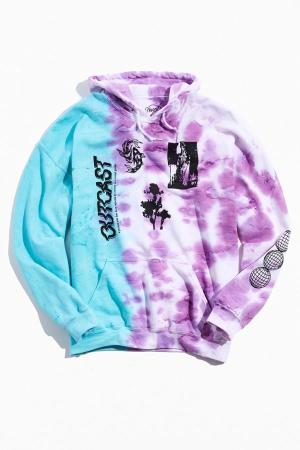 Urban Outfitters Outcast Dip-Dye Hoodie Sweatshirt