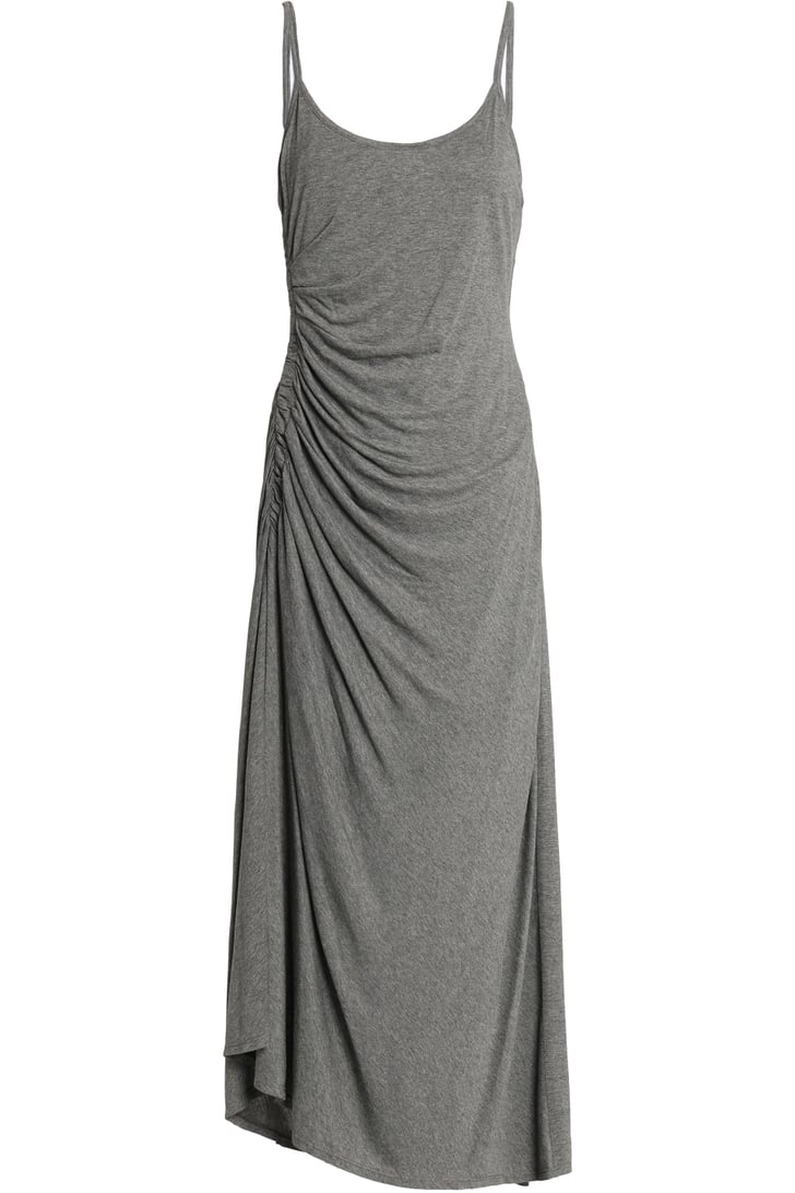 A.L.C Ruched Melange Midi Dress | Meghan Markle's Gray Roland Mouret ...