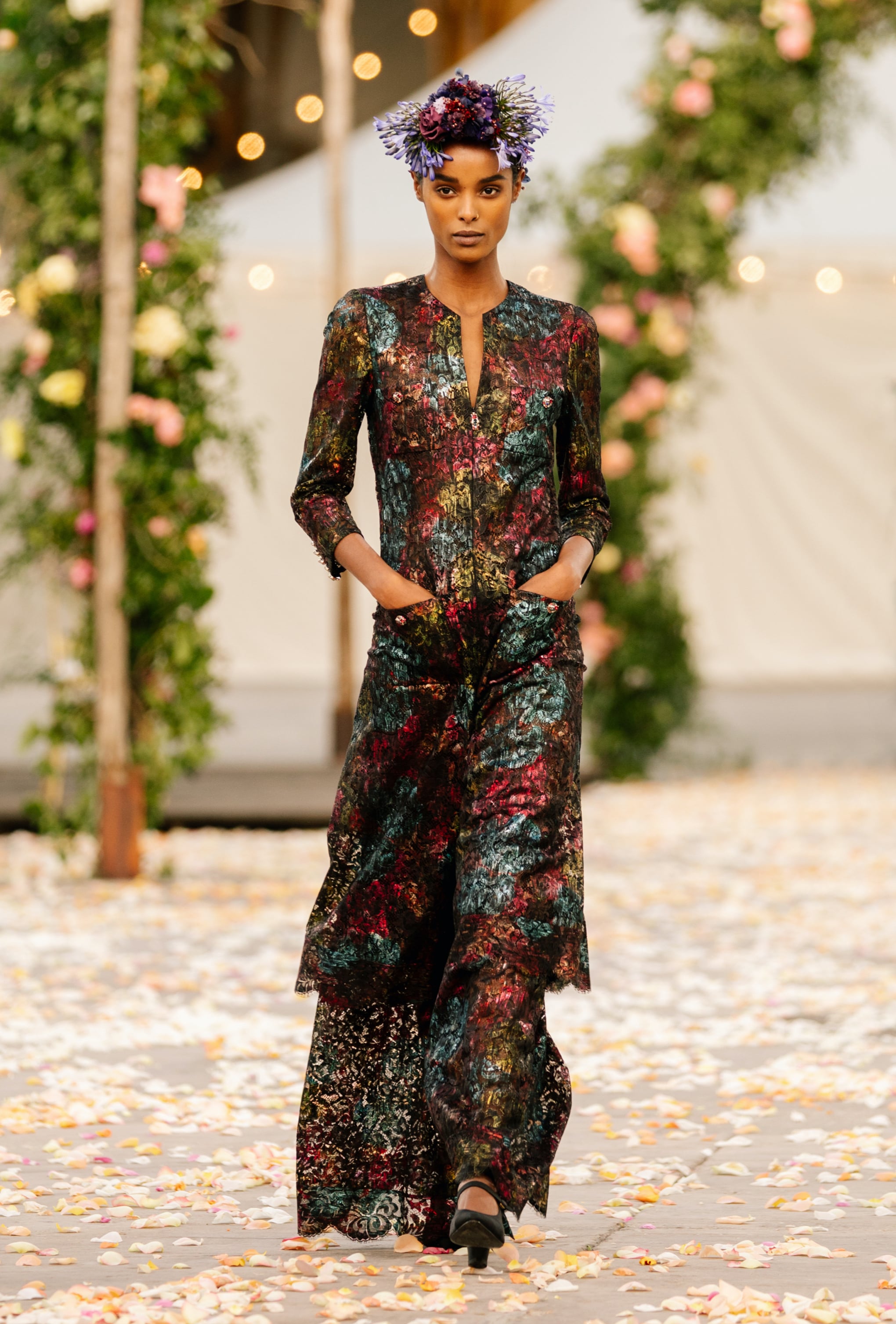 Chanel Fashion Collection Couture Spring Summer 2021 presented during Paris  Fashion Week 0017 – NOWFASHION