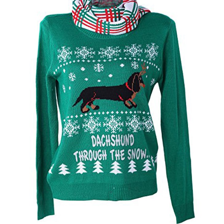 "Dachshund Through the Snow" Sweater