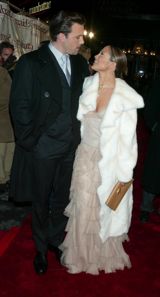 Jennifer Lopez and Ben Affleck at the "Maid in Manhattan" Premiere