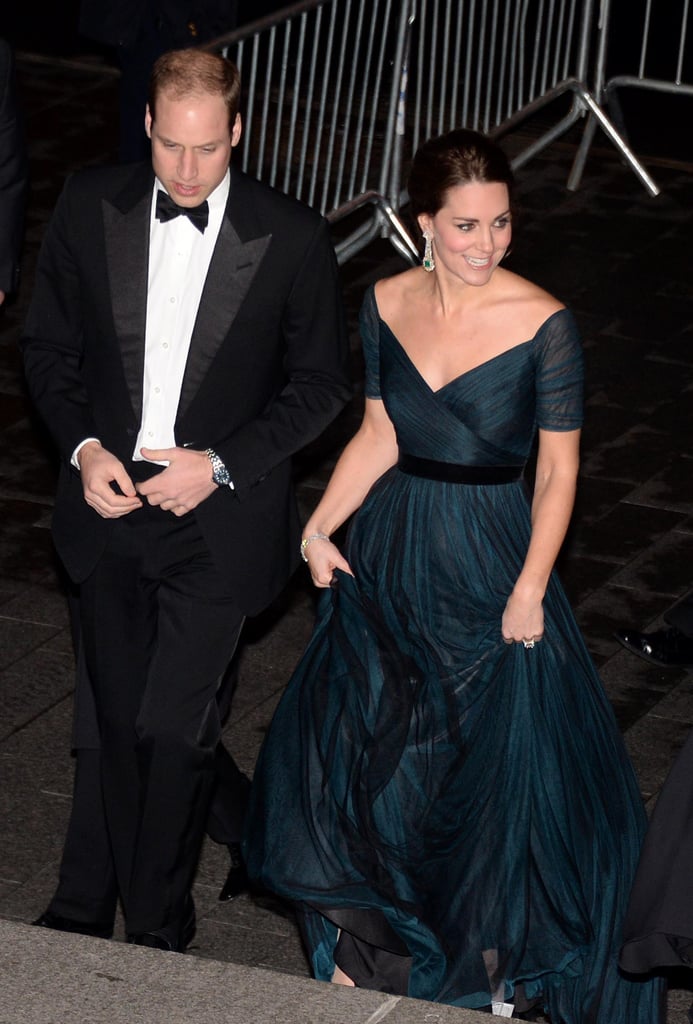 Kate Middleton and Prince William at St. Andrews Dinner 2014 | POPSUGAR ...