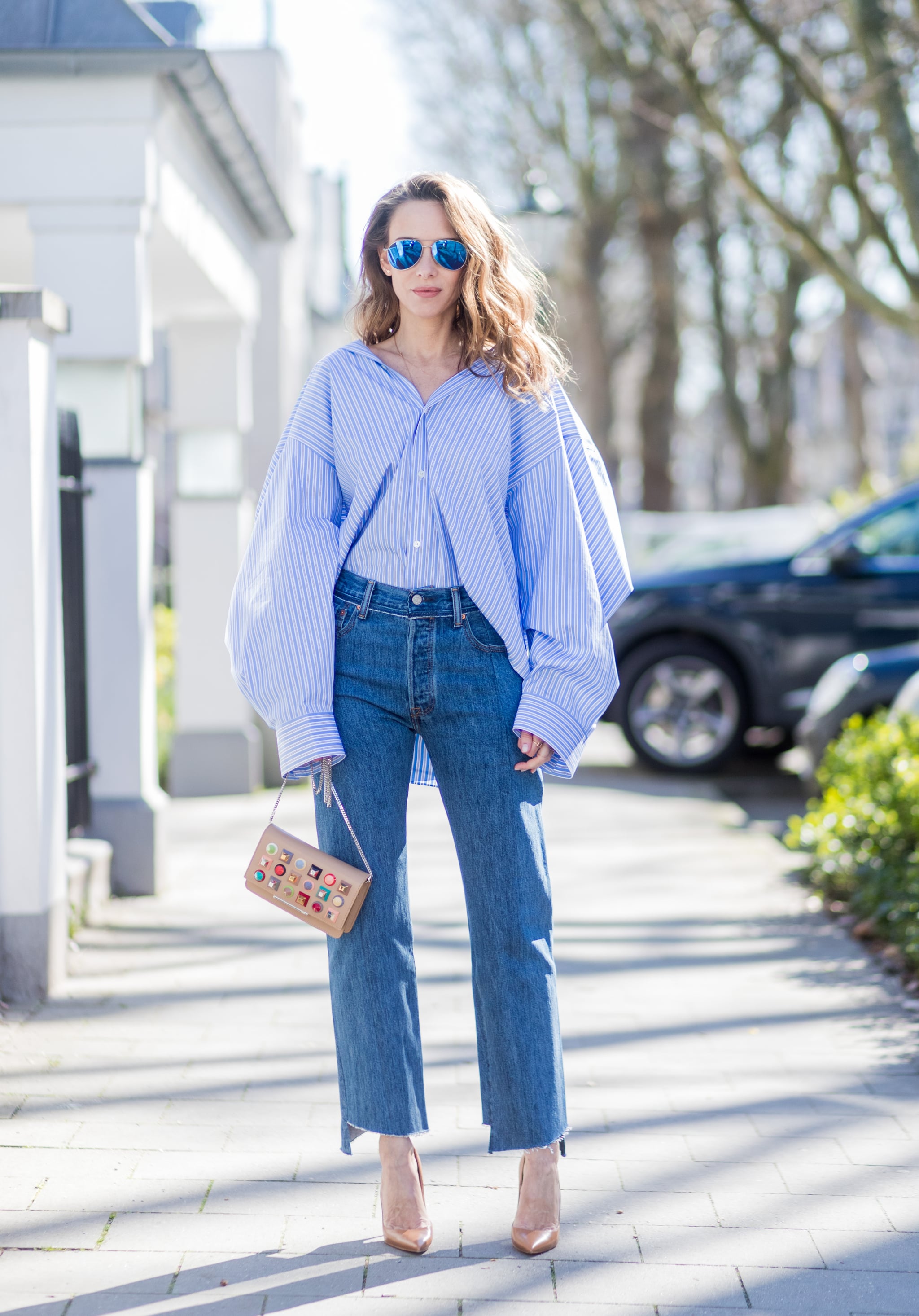 How to Wear Baggy Jeans  POPSUGAR Fashion Middle East