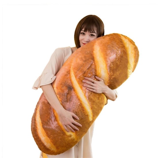 Bread Loaf Body Pillow on Amazon