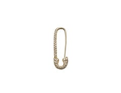 Anita Ko Gold Safety Pin Earring