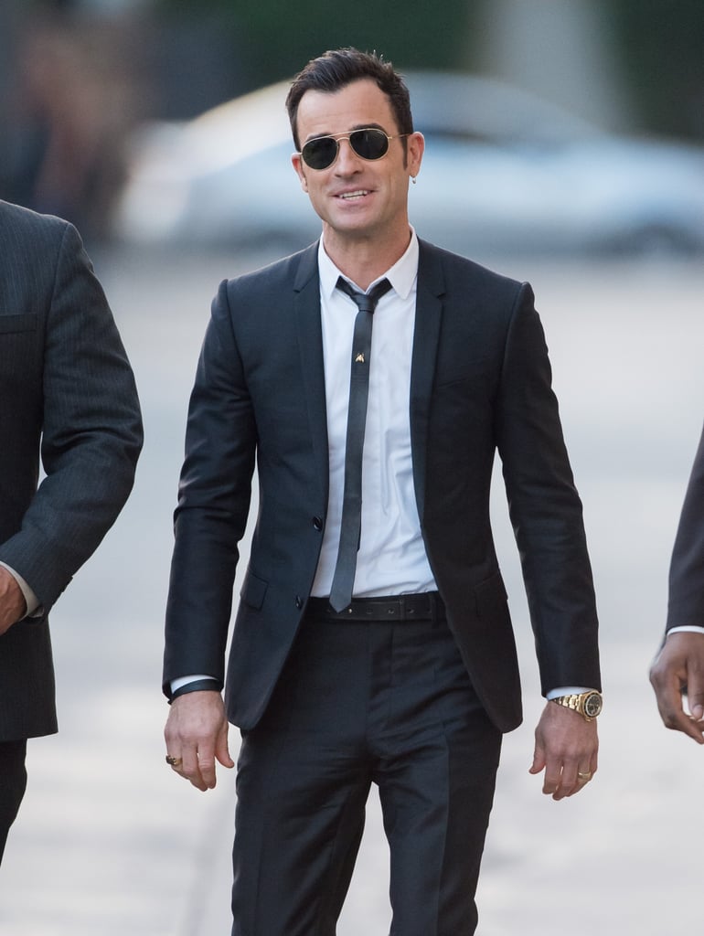 Justin Theroux Out in LA October 2015