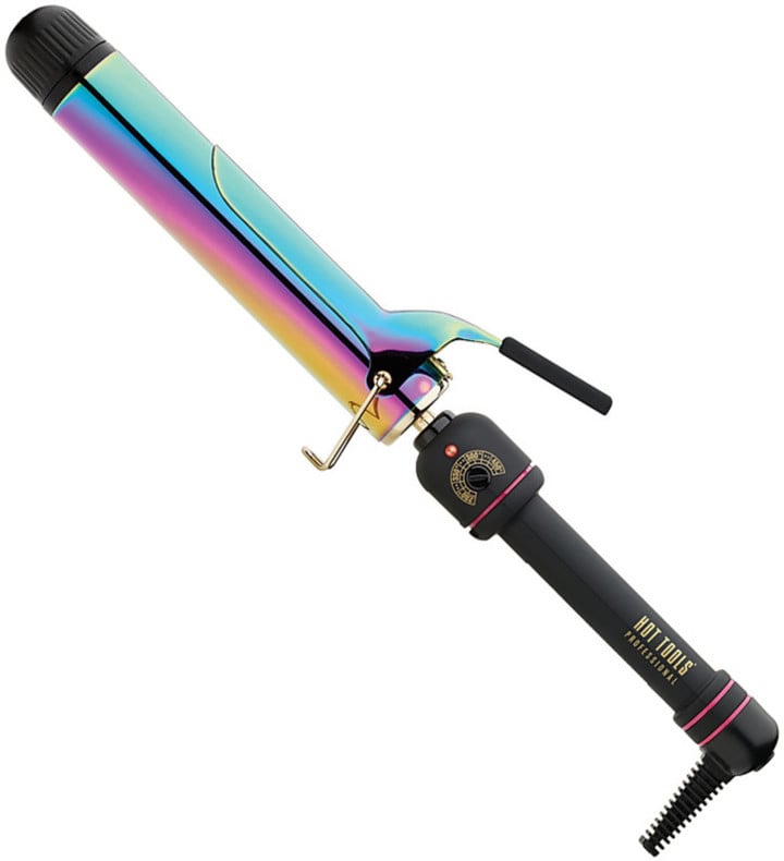 Hot tools professional rainbow gold curling iron clearance