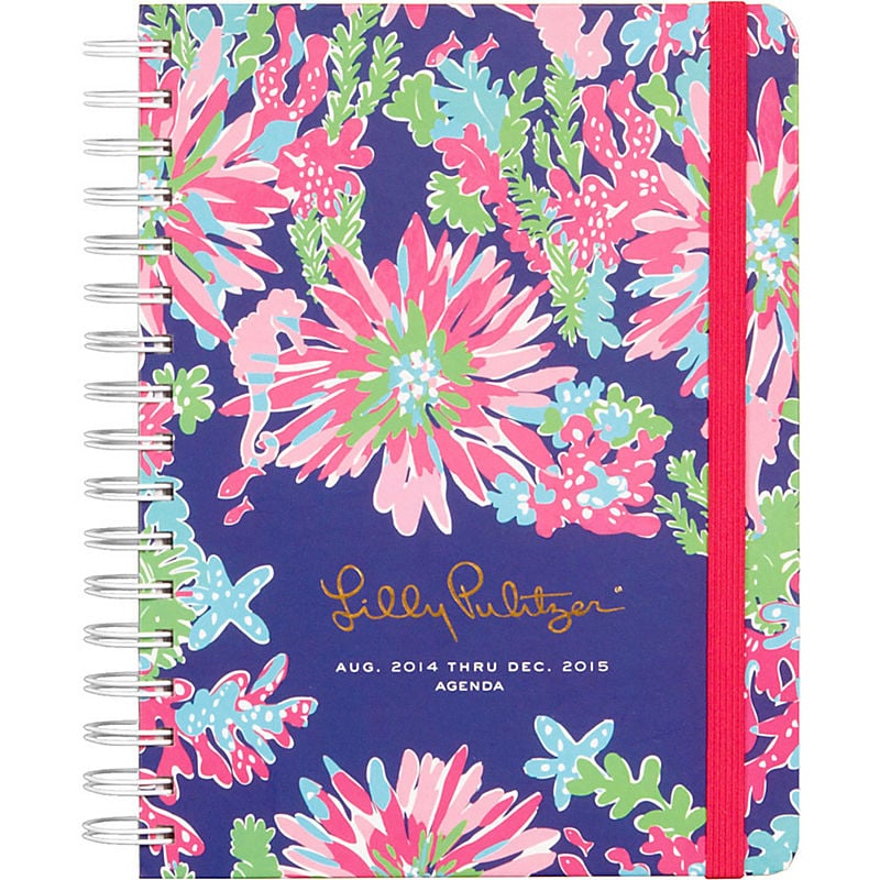2015 Lilly Pulitzer Trippin & Sippin 17-Month Agenda ($28)