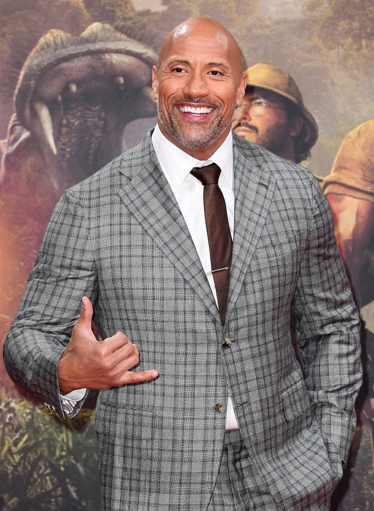 Dwayne Johnson on Jumanji Press Tour Pictures 2017