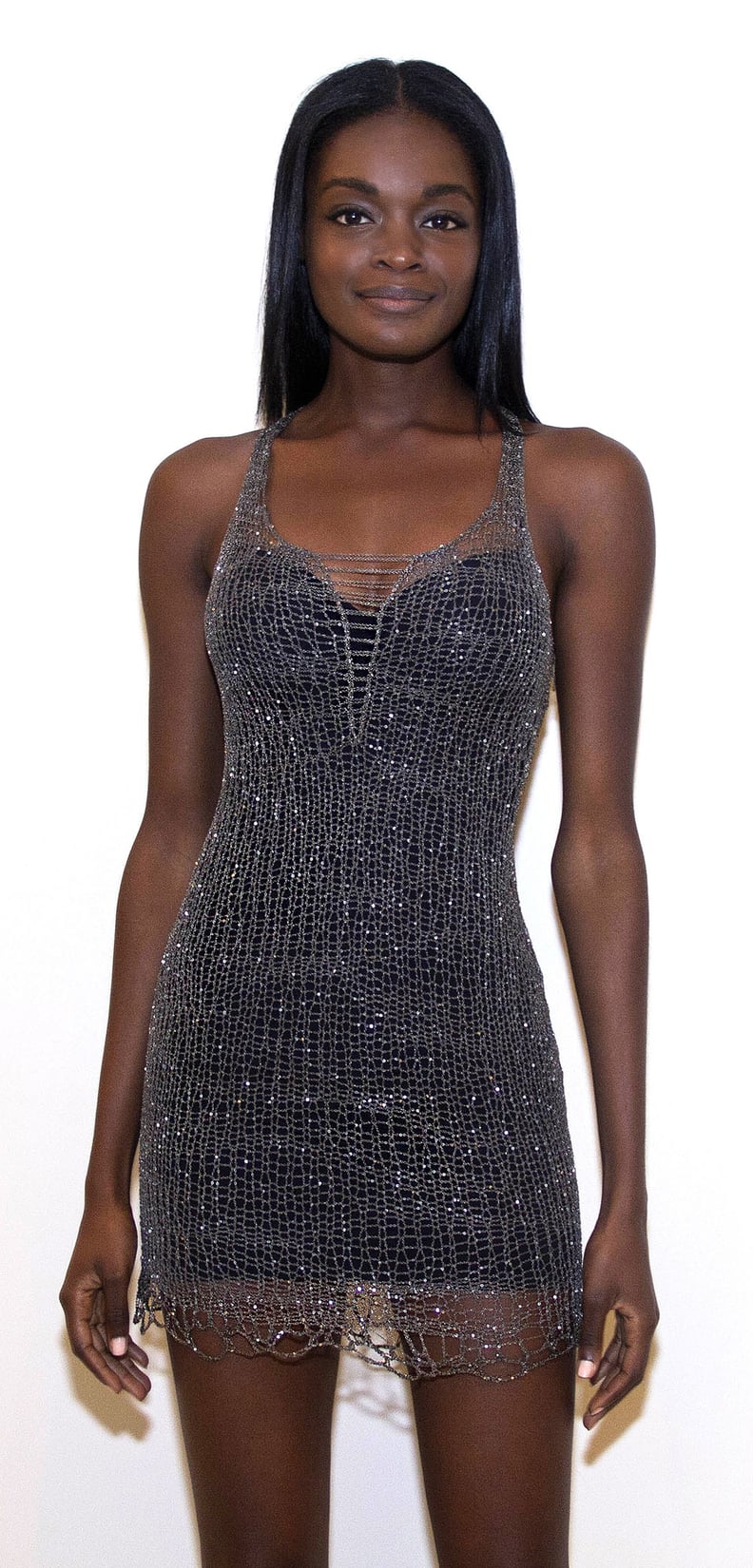 A Similar Metal Minidress From Natalia Fedner Haute Couture