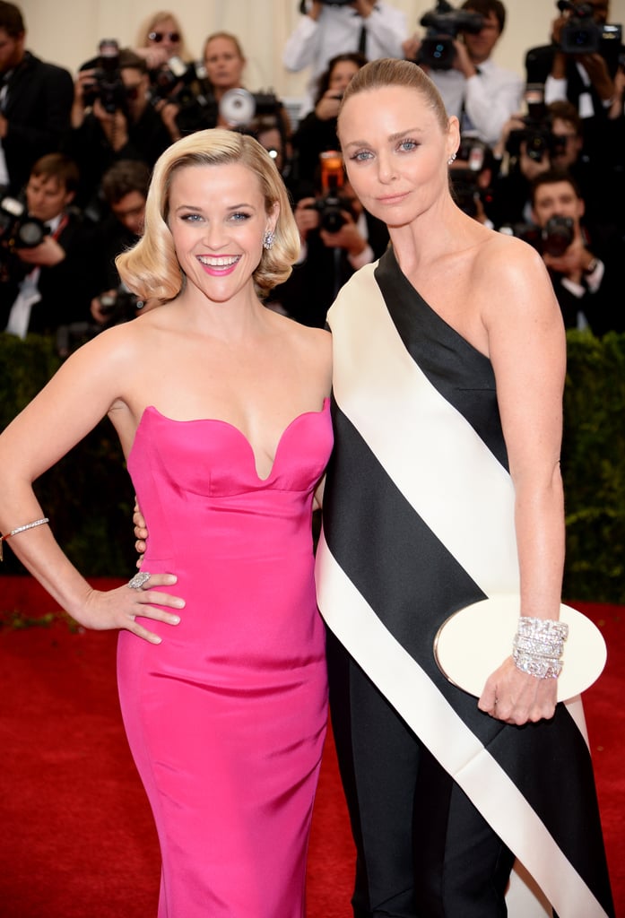 Reese Witherspoon and Cara Delevingne at the Met Gala 2014