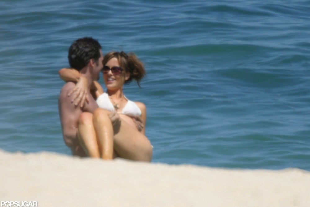 Kate Beckinsale and Len Wiseman were loved up on their May 2004 Cabo honeymoon.