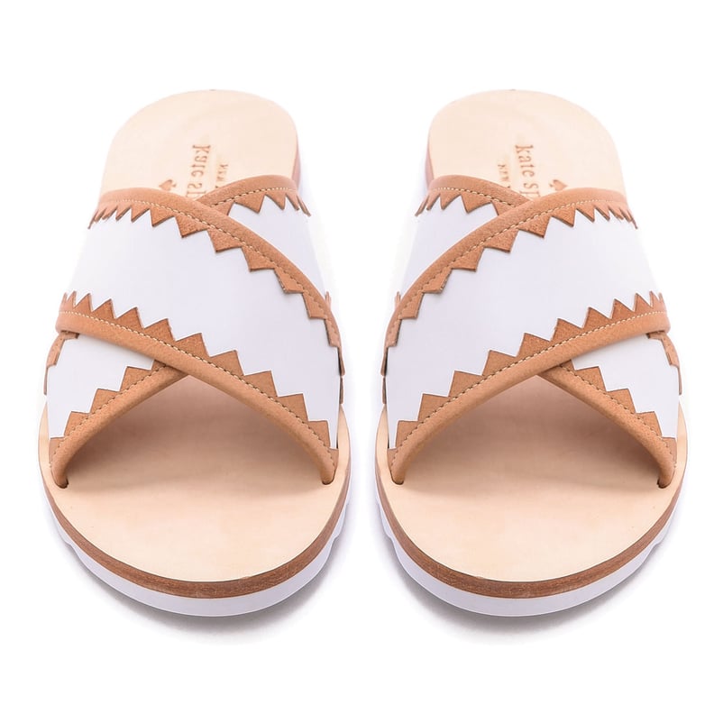 Kate Spade New York Cross Strap Sandals Review POPSUGAR Fashion