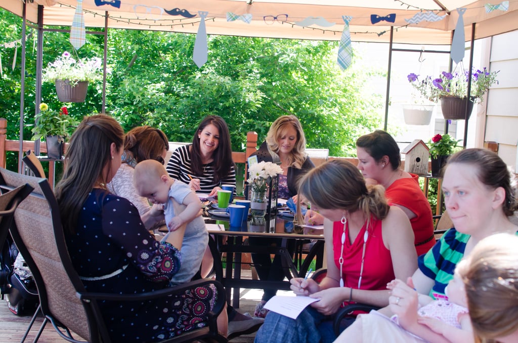 Mustache-Themed Baby Shower