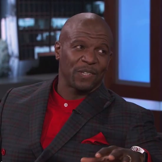 Terry Crews S Paintings On Jimmy Kimmel Live Video Popsugar