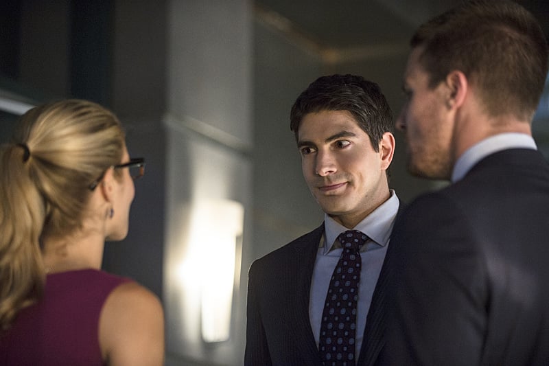 Ray is also a potential love interest for Felicity. Thank goodness, too; it's been too long since The Flash caught her interest.