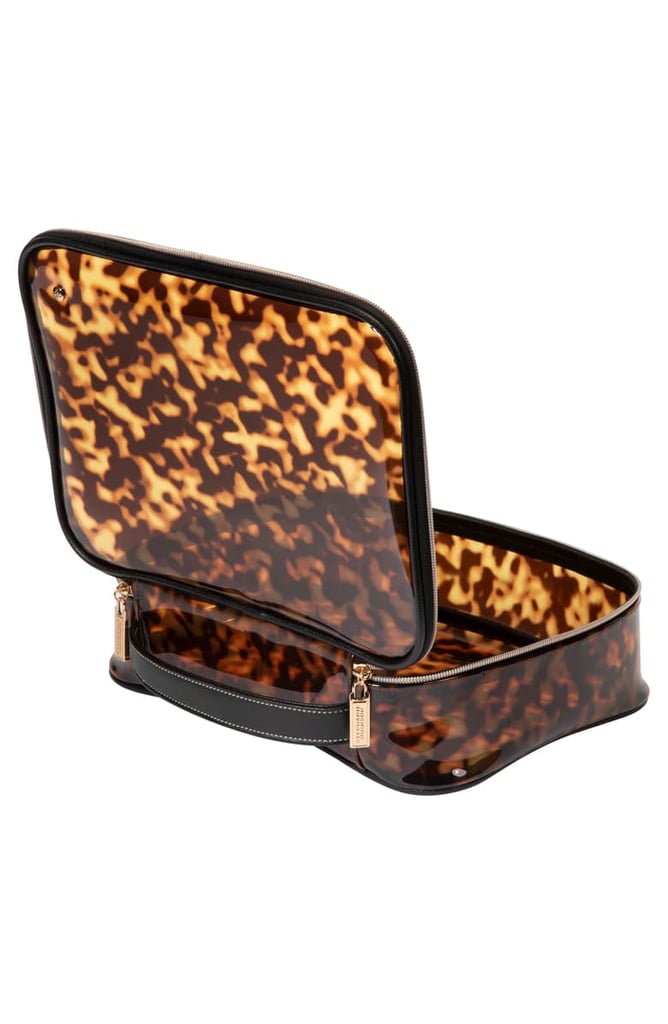Stephanie Johnson Claire Miami Clearly Tortoise Jumbo Makeup Case