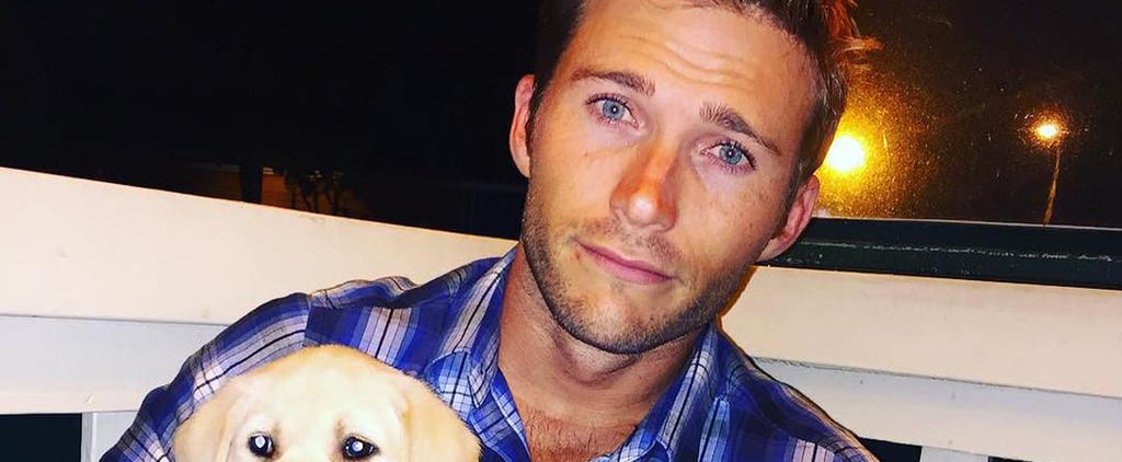 Scott Eastwood With His New Puppy on Twitter