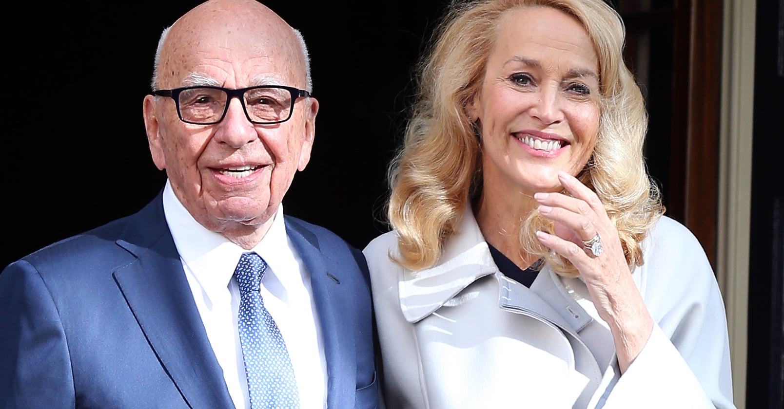 Jerry Hall and Rupert Murdoch's Wedding | PS Fashion