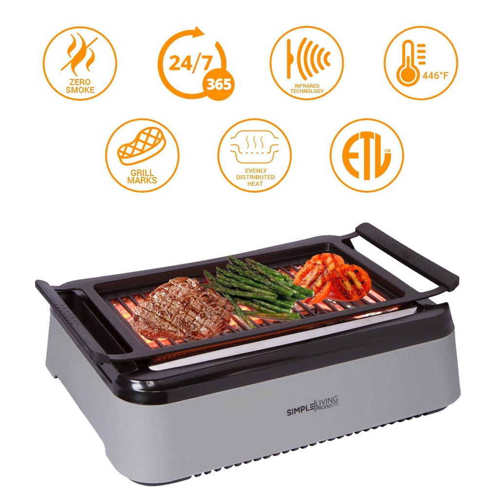 Simple Living Indoor Smokeless Grill With Infrared Technology & Zero Smoke