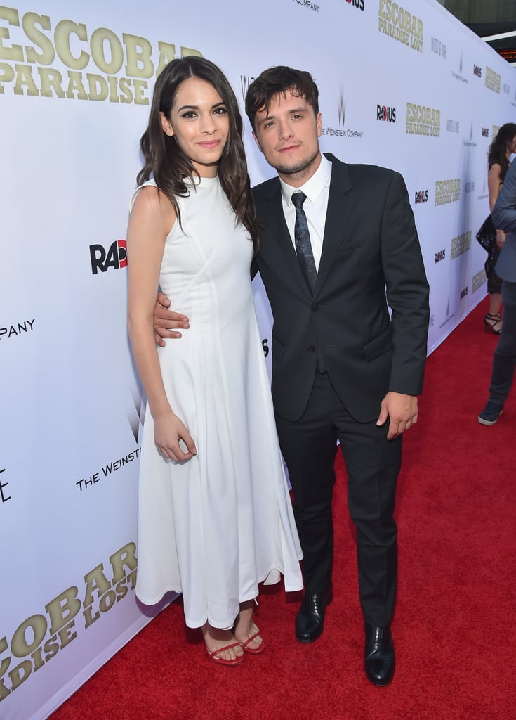 Josh Hutcherson and His Girlfriend's Red Carpet Pictures