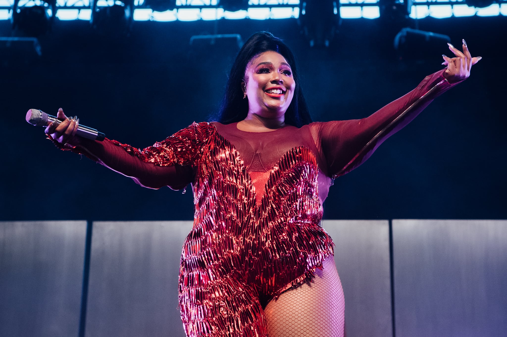 INDIO, CALIFORNIA - APRIL 21: Lizzo performs onstage at the 2019 Coachella Valley Music and Arts Festival on April 21, 2019 in Indio, California. (Photo by Emma McIntyre/Getty Images for Coachella)
