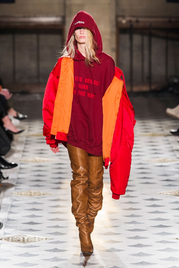 Vetements | Paris Fashion Week Trends Fall 2016 | POPSUGAR Fashion Photo 16