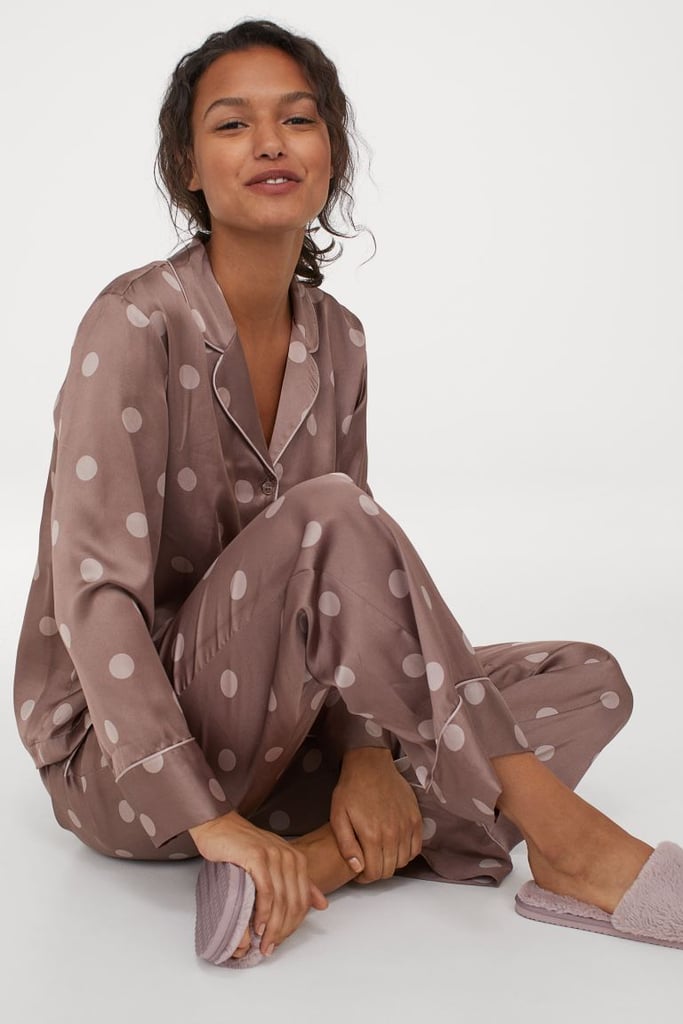H M Satin Pyjamas Best Loungewear And Pyjama Sets For Women 2020 Popsugar Fashion Uk Photo 13