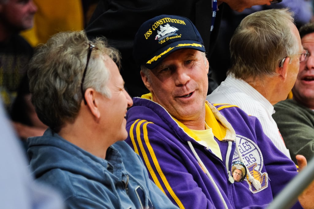 Kim Kardashian at a Lakers Game | Photos