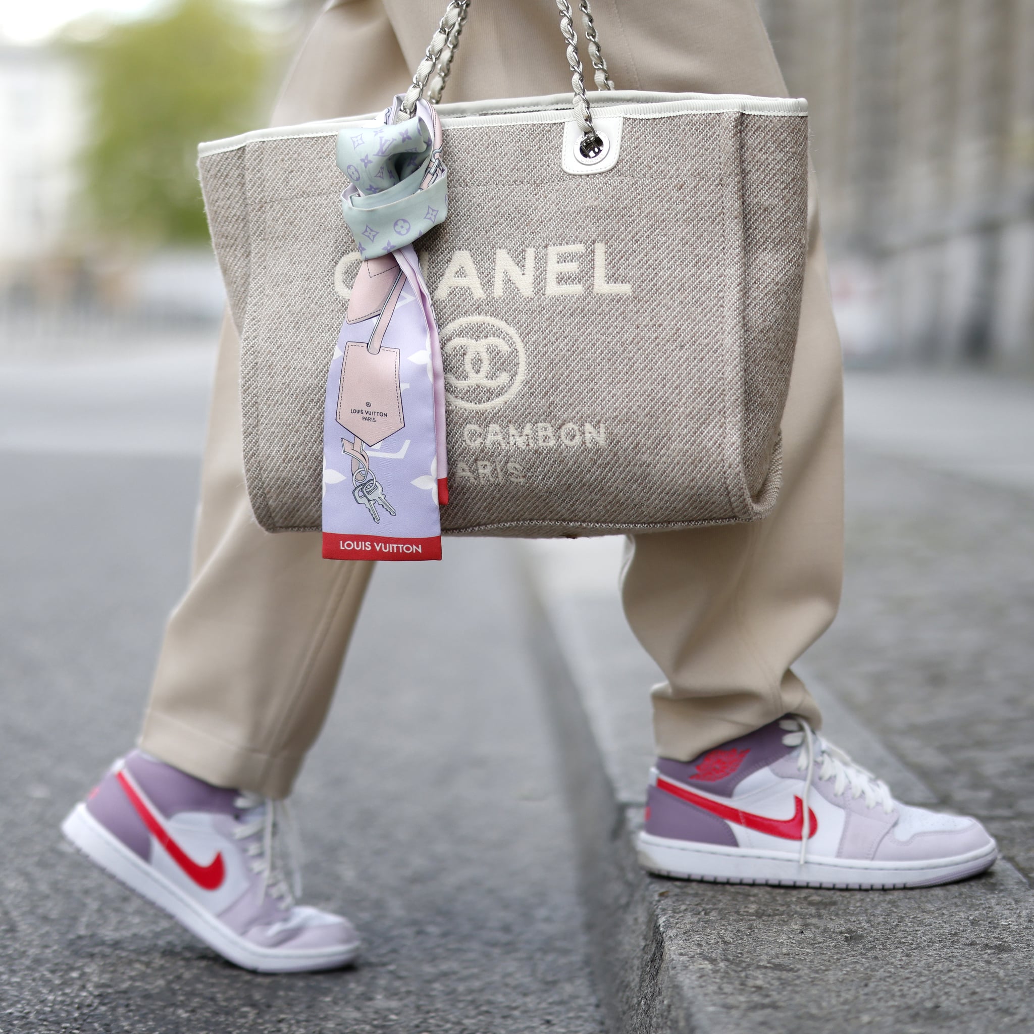 CHANEL 2023 SS Casual Style Unisex Street Style A4 2WAY Plain Office Style
