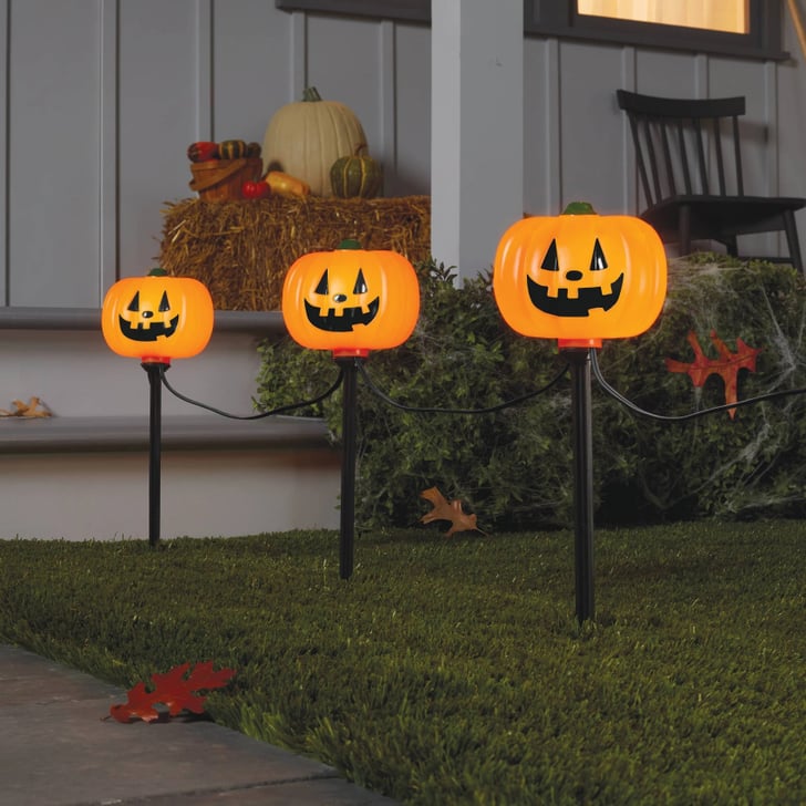 light up halloween stakes