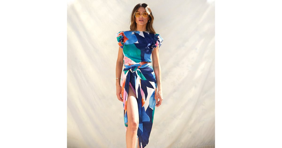 Never Fully Dressed Artist Print Jaspre Skirt | Best New Clothes and Accessories | July 2020 ...