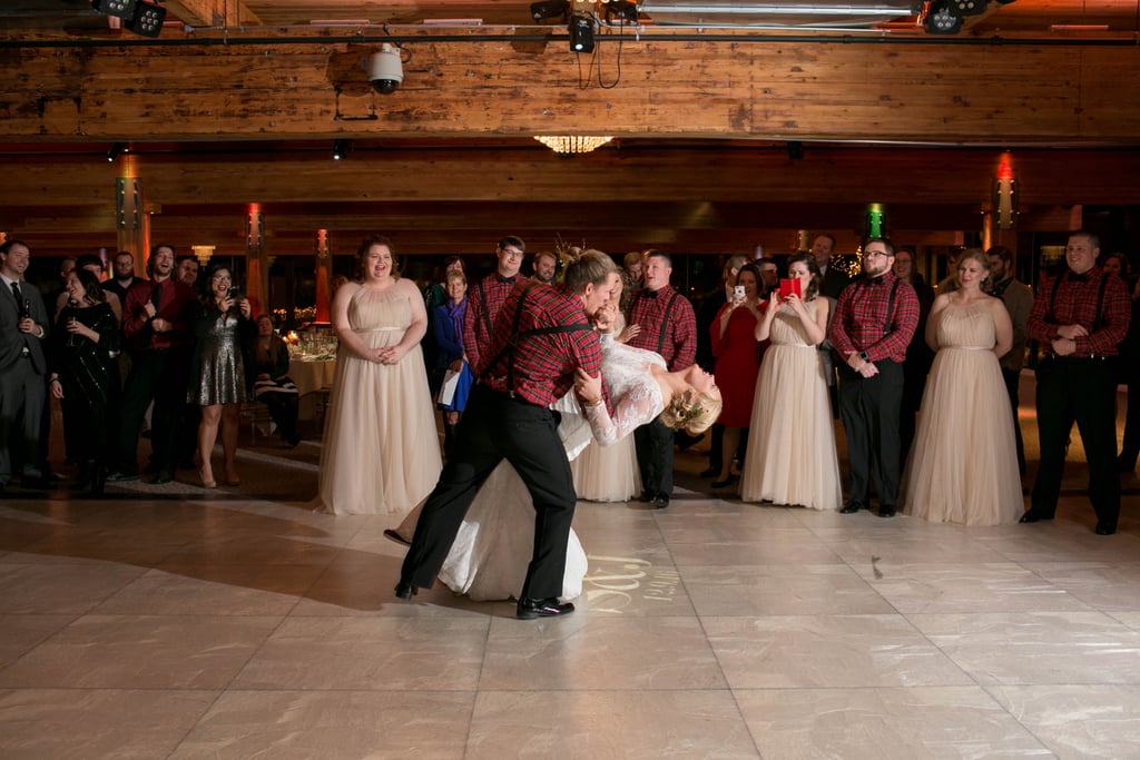 Plaid Holiday Wedding