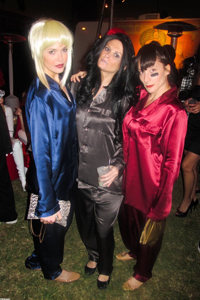 Mandy Moore and her friends channeled TLC's "Creep" video at a party in LA in 2011.