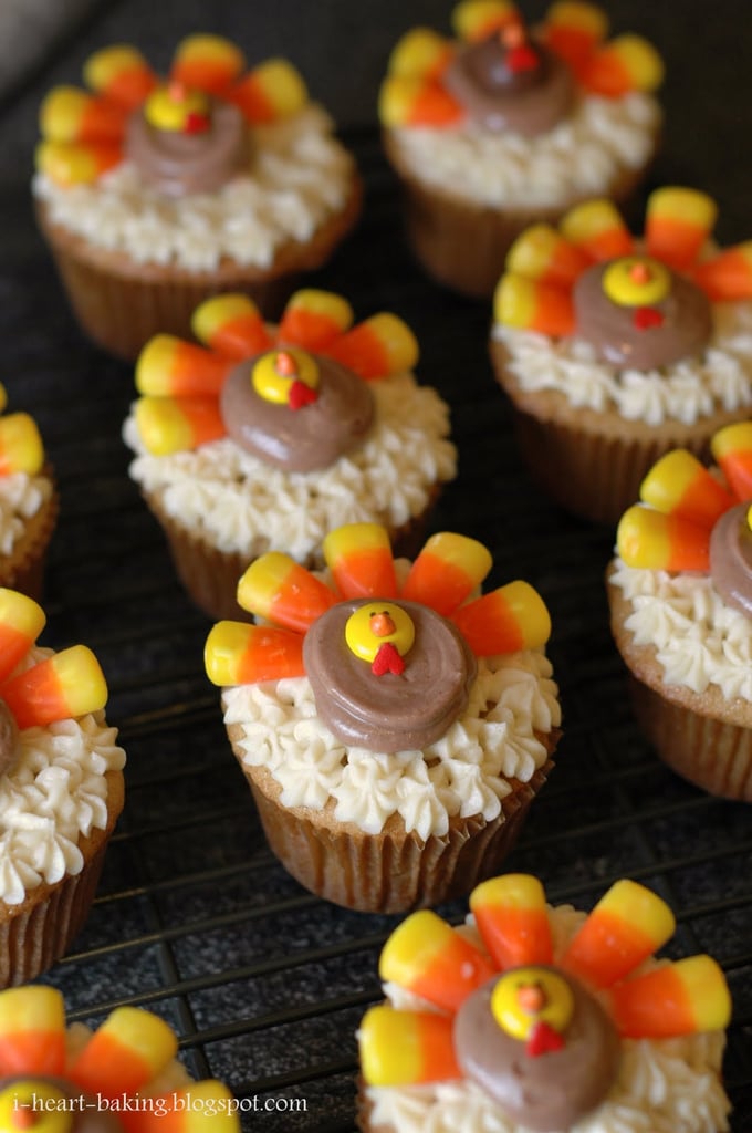 Turkey Cupcakes | Thanksgiving Cakes, Cupcakes, and Cake ...