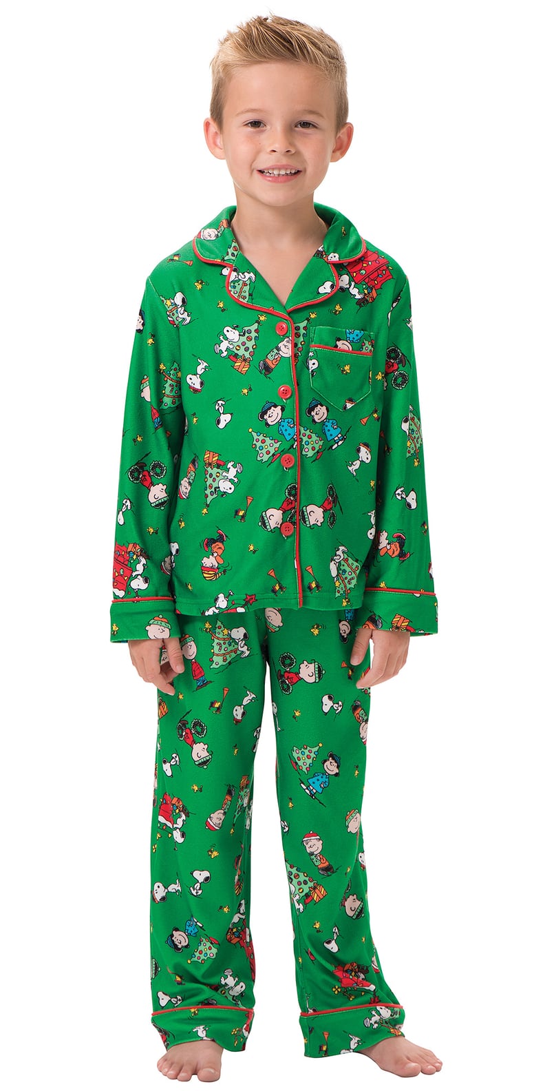 Charlie Brown Christmas PJs For Boys