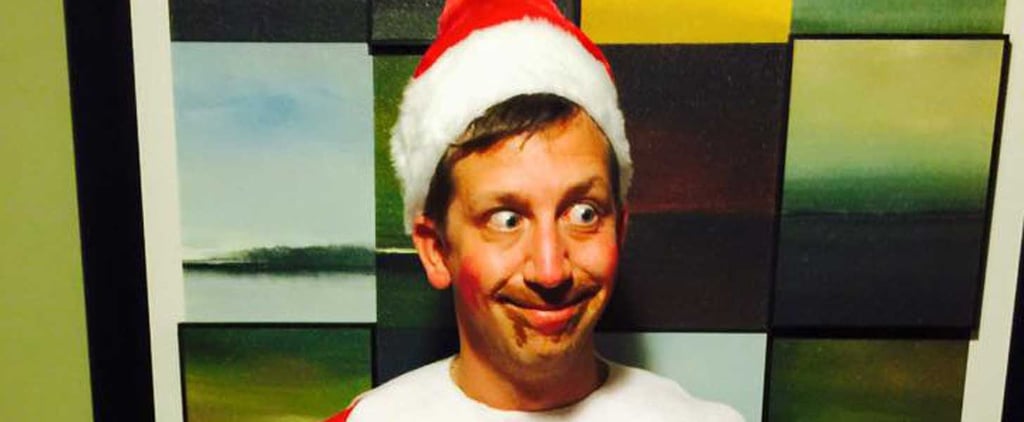 A Dad's Elf on the Shelf Photo Shoot