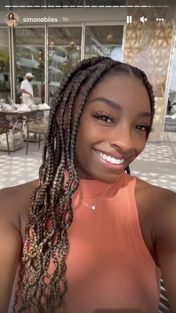 Simone Biles's Best Outfits on Holiday in Cancun | Photos