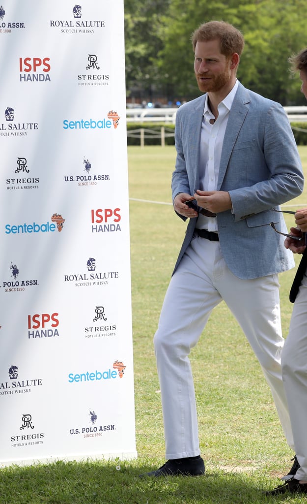 Prince Harry at Charity Polo Match in Rome May 2019