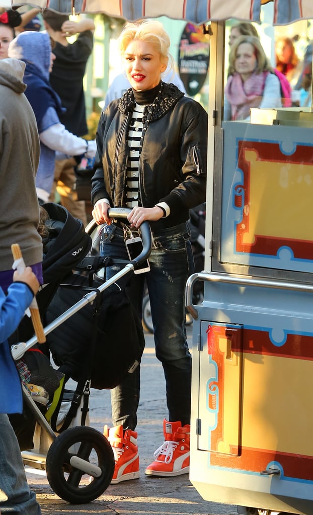 Gwen Stefani at Disneyland November 2015