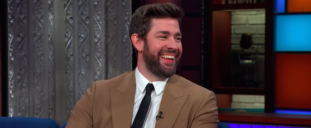 Watch John Krasinski Re-Create Jim Halpert's To-Camera Look