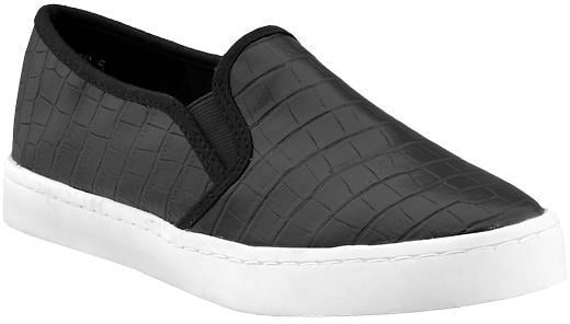 report slip on sneakers