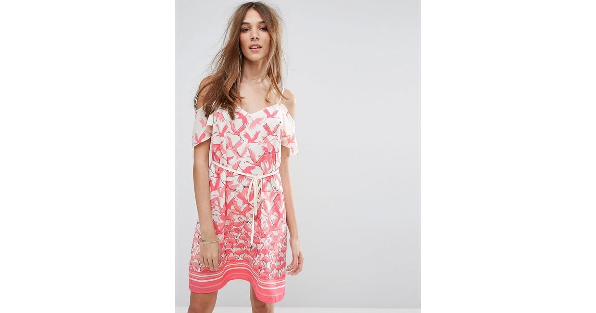 oasis cold shoulder dress