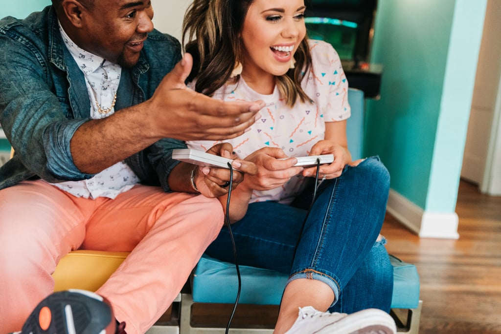 Retro '80s and '90s Engagement Shoot