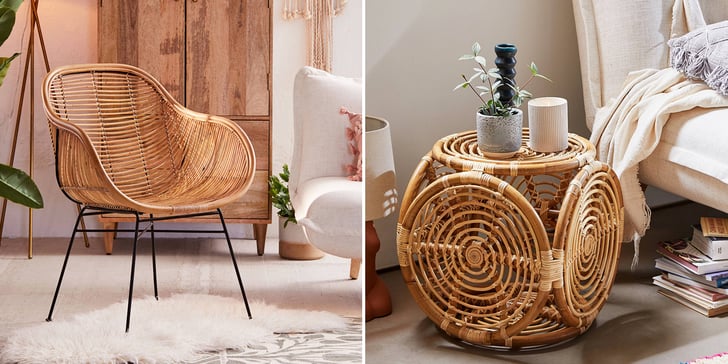 Pierce wicker side table sale