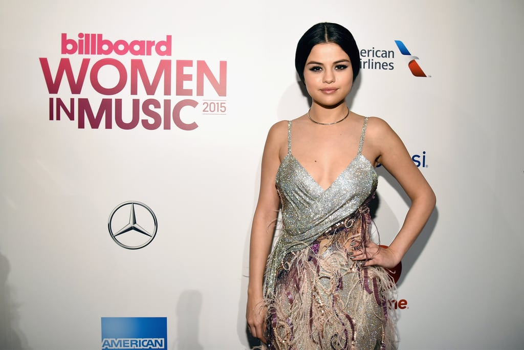 Selena Gomez Demi Lovato at Billboard's 2015 Women in Music