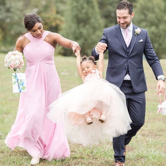 Serena Williams Shares Photos of Olympia as a Flower Girl