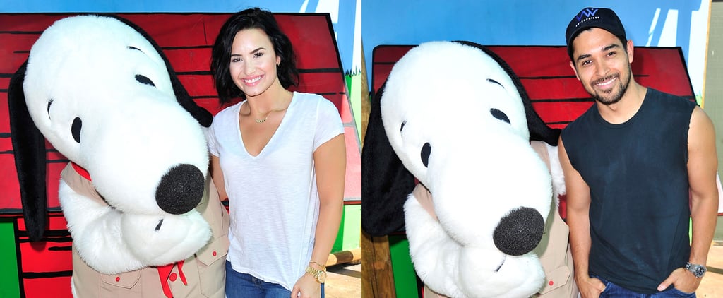 Demi Lovato Celebrates Birthday at Knott's Berry Farm
