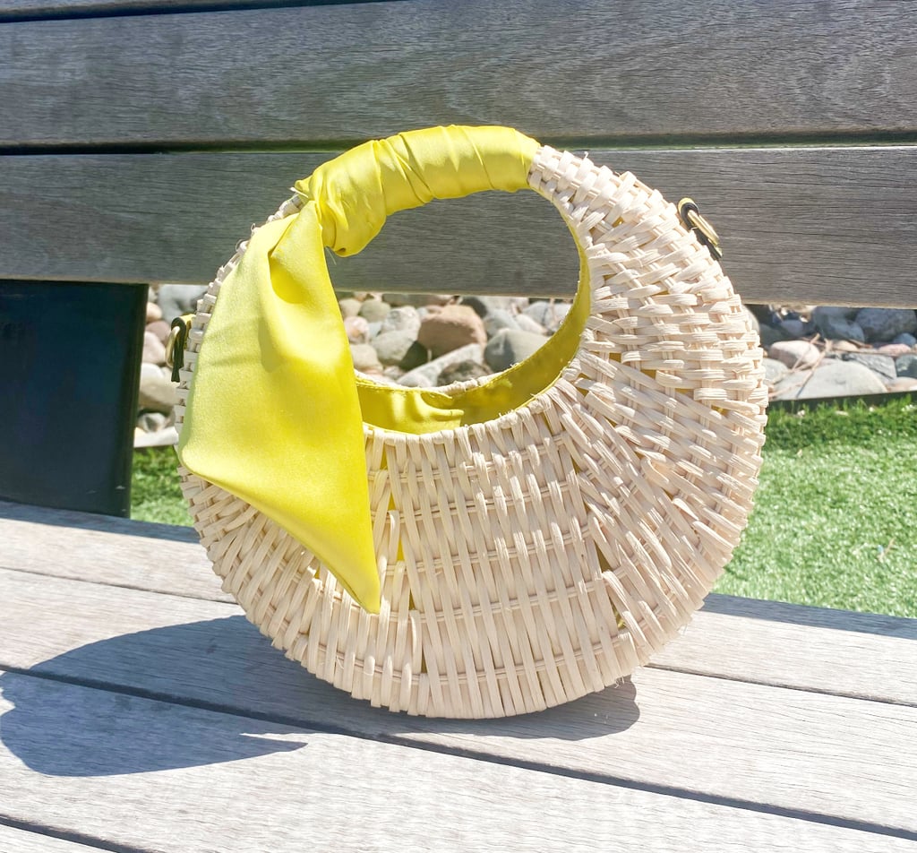 Walmart Scoop Straw Crescent Crossbody Bag I Editor Review POPSUGAR