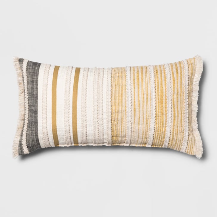 Patched Oversize Throw Pillow Best Target Decor Under 50 POPSUGAR
